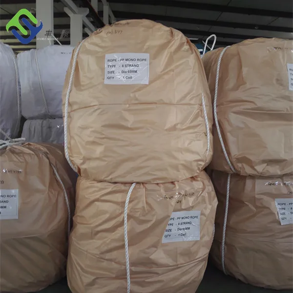 28mm 8 ストラム ポリプロピレン 単一繊維の浮動ロープ 11