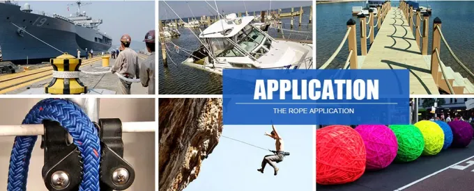 28mm 8 ストラム ポリプロピレン 単一繊維の浮動ロープ 13