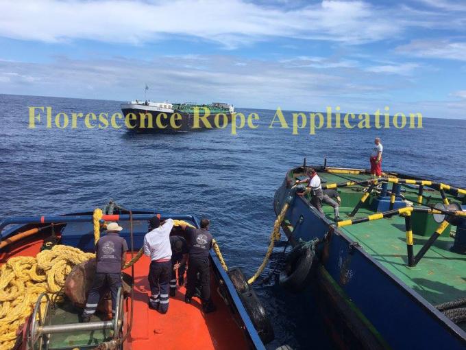 20mm 合成 12 スレッド 編みつけて uhmwpe ボートヨット帆船ロープ 7