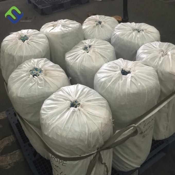 高強度 ホワイト 8 糸ポリプロピレンロープ PP 固定ロープ 6