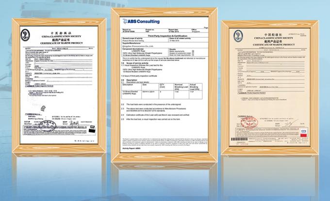 高強度 10mm 12mm 12 ストランド Uhmwpe 繊維ウィンチ 帯状線 海上帆ロープヨット 10