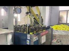 二重編みポリプロピレン 黄色いロープ