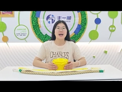 3つの繊維ロープ