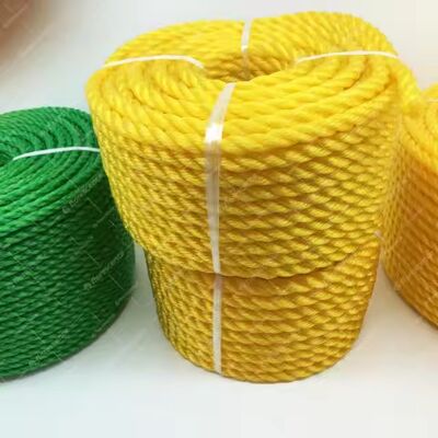 UV-Protection PP Rope 3 Strands Polypropylene Monofilament Rope For Ships Mooring/Towing/Marine Aquaculture