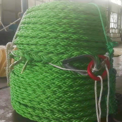 海洋にケーブルの置くことのための26mmx500m PolySteelの組合せワイヤー中心繊維ロープ