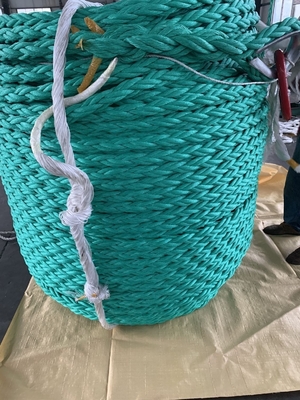 海上8本線 44mmx500m ポリステール結合ワイヤロープ ABS証明書