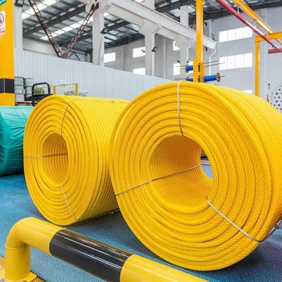 UV Resistance 16mm 6x8 FC Playground Combination Wire Rope For Playground Climbing Net and Rope Course
