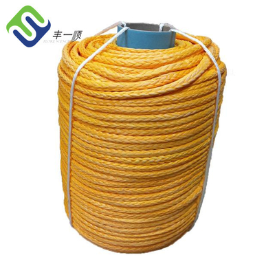 20mm 合成 12 糸 編みつかれた Uhmwpe ロープ ボート ヨット 帆ロープ