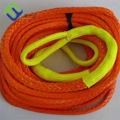 超強度 12 糸 Uhmwpe ロープ スリング ロープ 両目