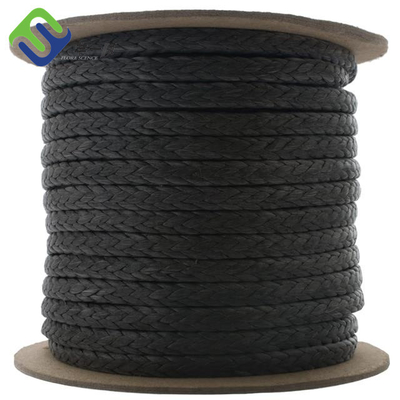 20mm 合成 12 スレッド 編みつけて uhmwpe ボートヨット帆船ロープ