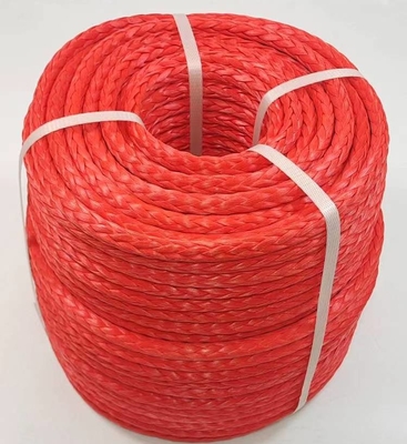 20mm 合成 12 スレッド 編みつけて uhmwpe ボートヨット帆船ロープ