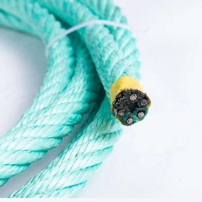 オレンジ色 18MM PP コンビニオンワイヤロープ