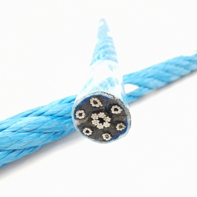オレンジ色 18MM PP コンビニオンワイヤロープ