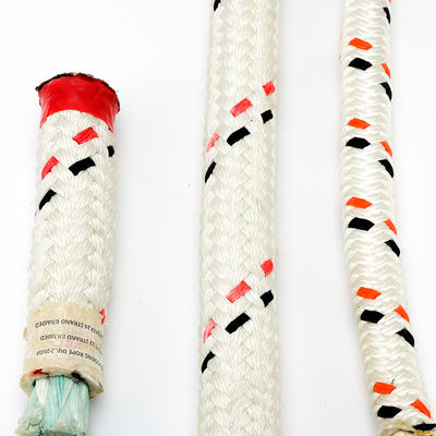 64mm UHMWPE マリン係留ロープ ダブルブレード ポリエステルカバー