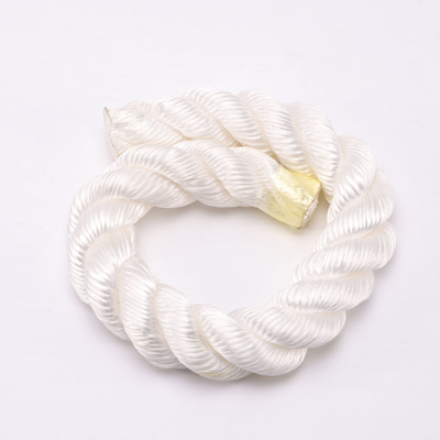 100%ナイロンポリアミドロープ 3本線 扭曲された海用 18mm 16mm