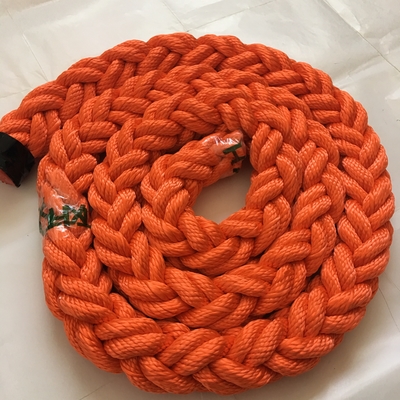 80mm 60mm 船舶 固定ロープ ポリエステル ボート 海上ロープ 8 ストランド