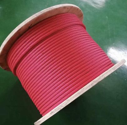 UV Resistance 16mm 6x8 FC Playground Combination Wire Rope For Playground Climbing Net and Rope Course