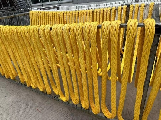 12 糸 UHMWPE 海用ロープ 高強度浮動