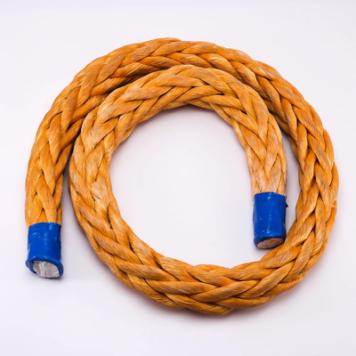 16mm 12ストランド UHMWPE 海上アンローリングロープ 220m 重荷