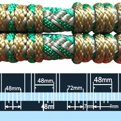 8 糸 PP 海上 固定 ロープ 30mm-120mm 浮遊型ポリプロピレン