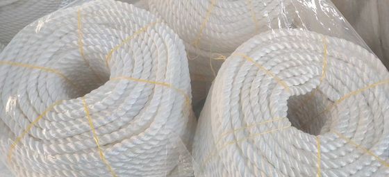 卸売高強度3ストランドPPロープ6mm-40mmサイズ200m/220m長さ梱包用結束