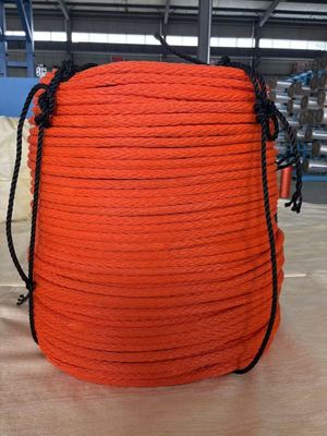 カスタムカット長 高い耐薬品性 マリングレード UHMWPE ホーサー 高い破断強度