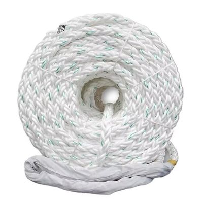 8-Ply Polyester Mooring Rope Easy to Splice Floats in Water for Commercial Fishing