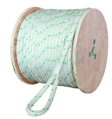 青色 16 ストランド ダブル 帯状 ナイロン 固定 ドック ライン と アンカー ライン ロープ 6mm-60mm ホット 販売