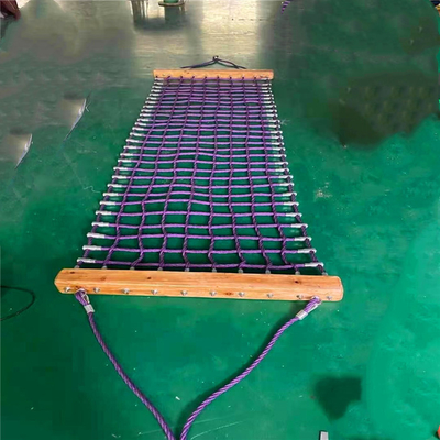 カスタマイズされた子供のハンモックの振動運動場の組合せロープ150CM*80CM