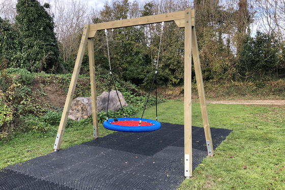 オーダーメイドサイズ 100cm スイングネット 鳥の巣 スイング 子供のための遊び場