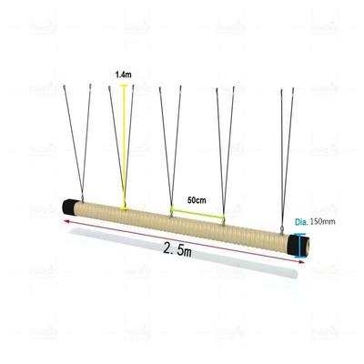子供のための砂運動場の掛かる橋反べと病120mm*2.5m