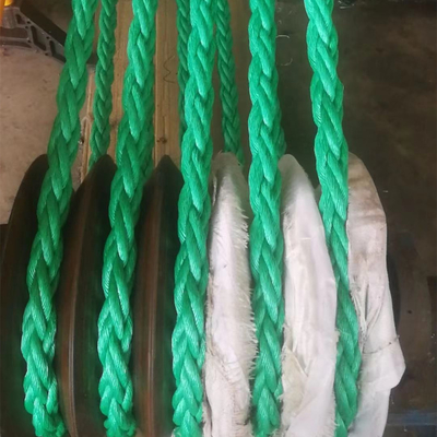 44mmx500mロープを流す8つの繊維の深海の組合せロープのGrapnel